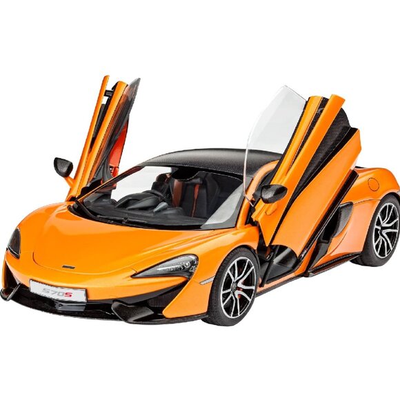Revell Mclaren 570s Model Set -106-piece (Plastic) New in Box Made in Poland - Picture 3 of 16